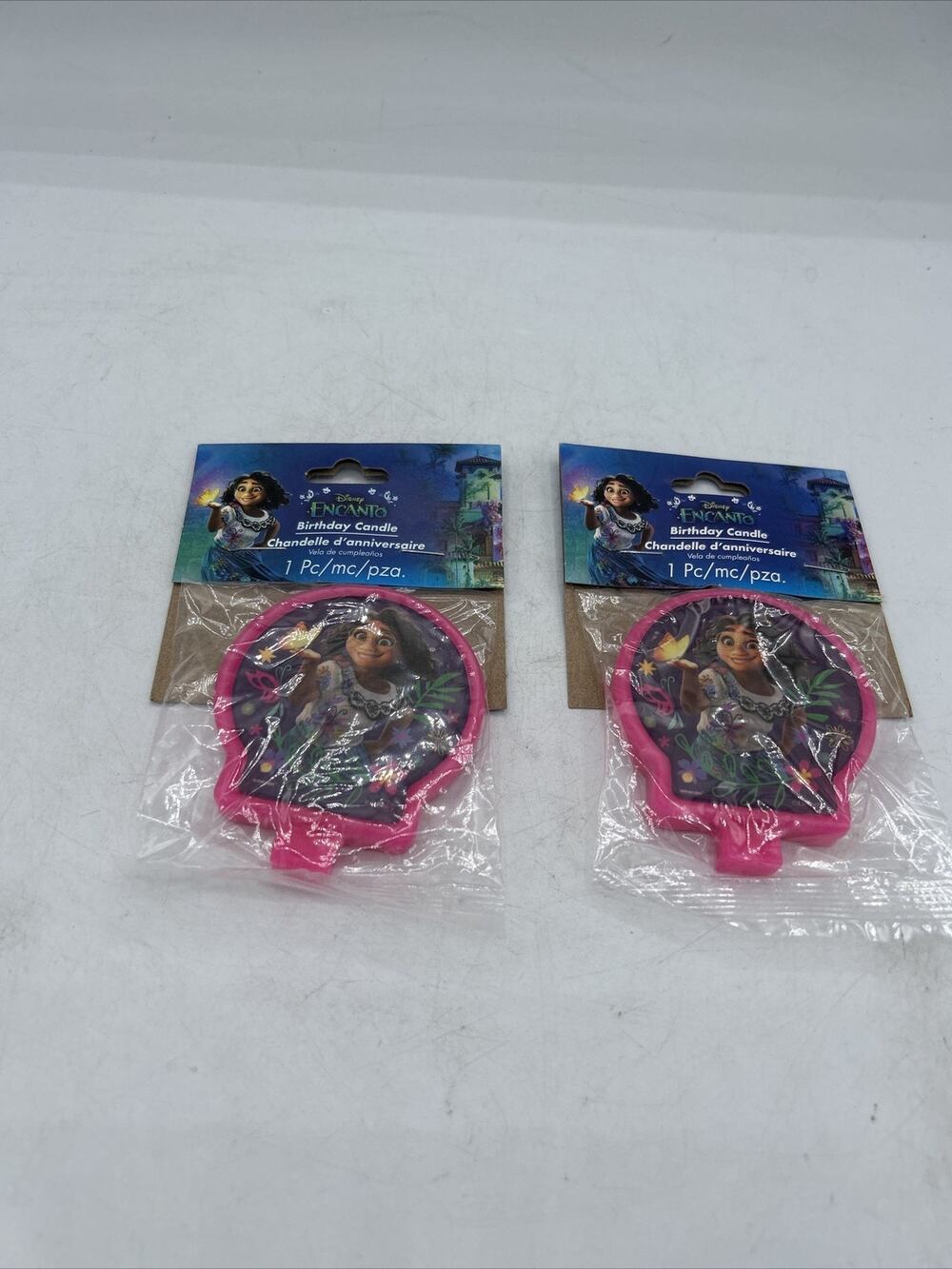 Disney Encanto Birthday Candle - Party Expo Lot Of Two Candles
